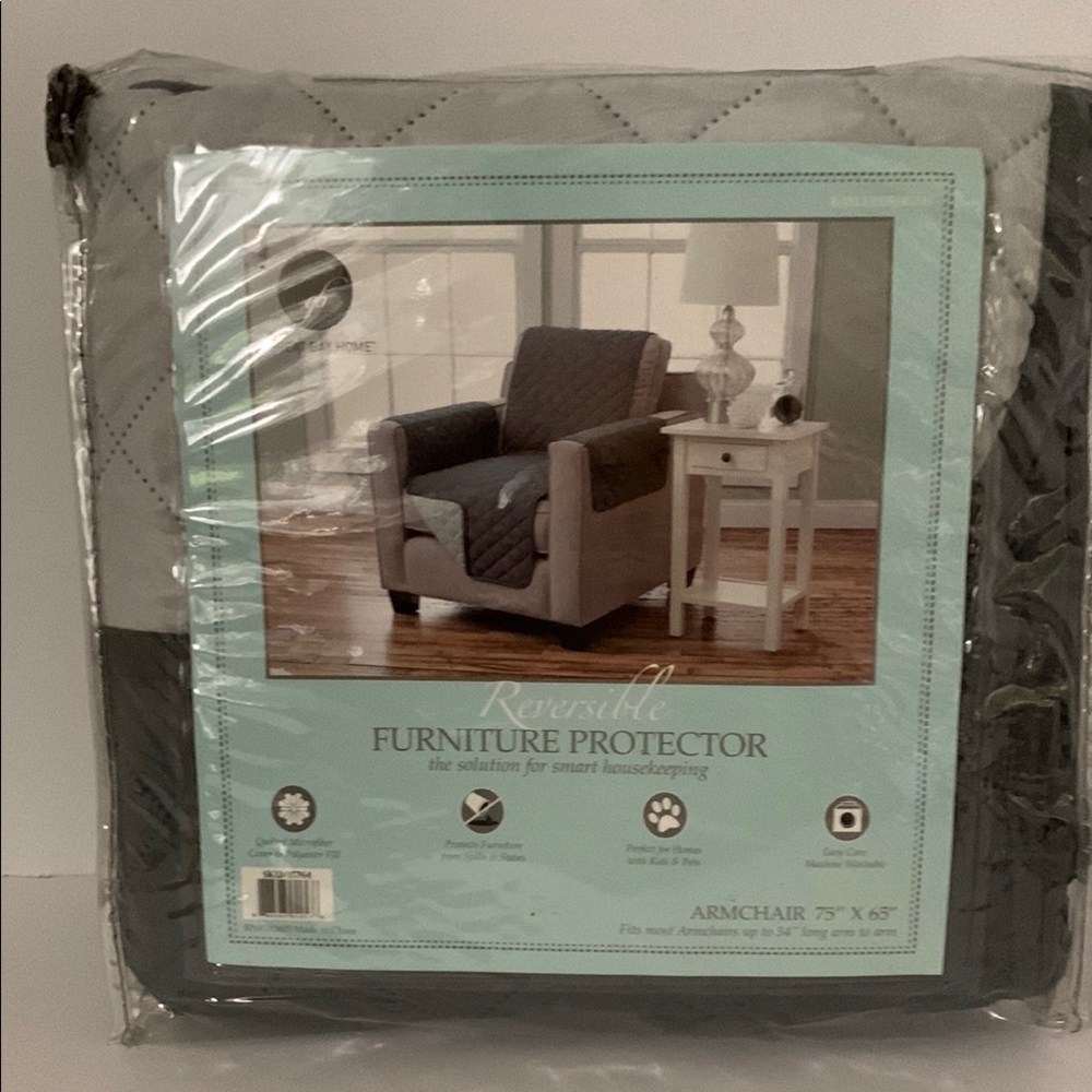Gray Furniture Cover Accent
